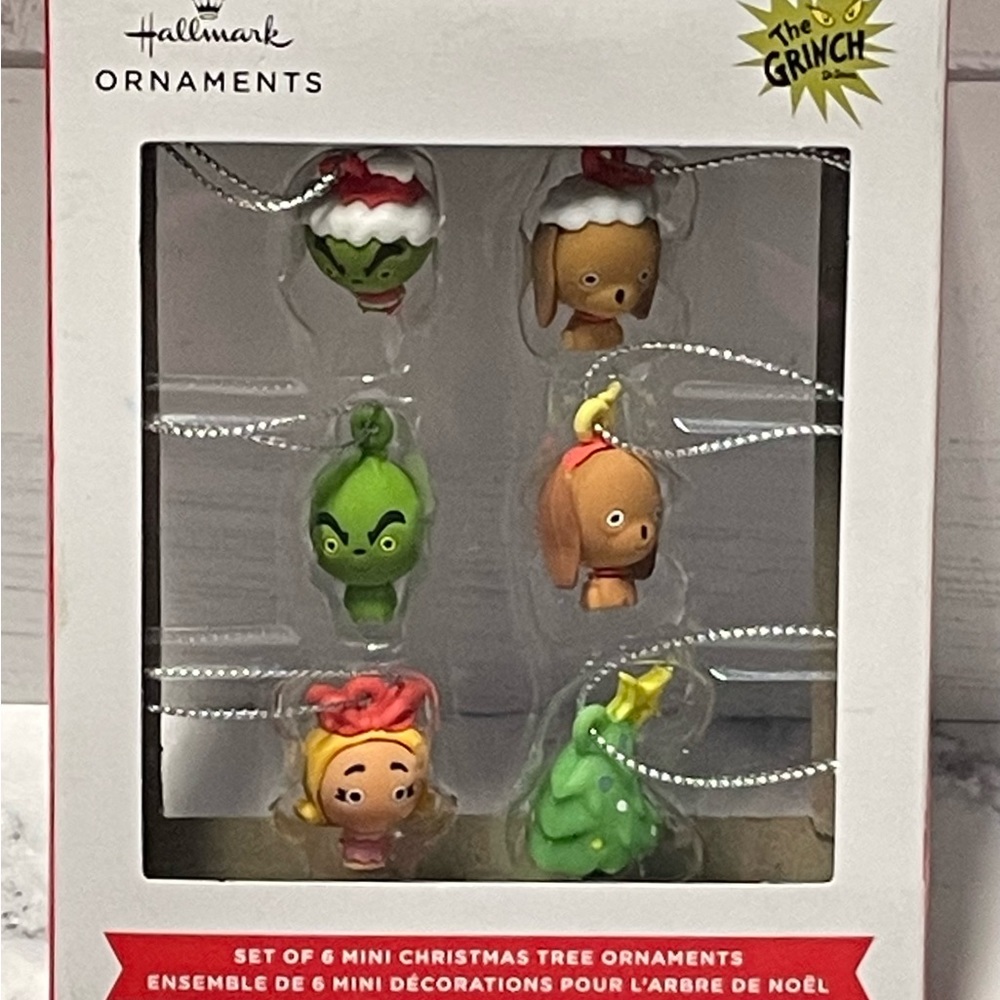 Hallmark Grinch Mini Ornaments